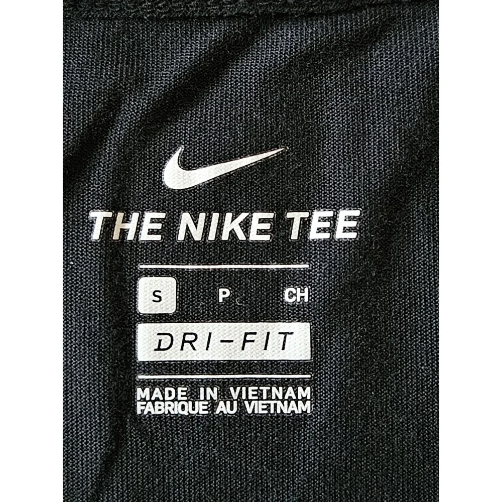 Nike Fly‎ Dri-FIT Unisex Small Black Swoosh Logo Athletic T-Shirt